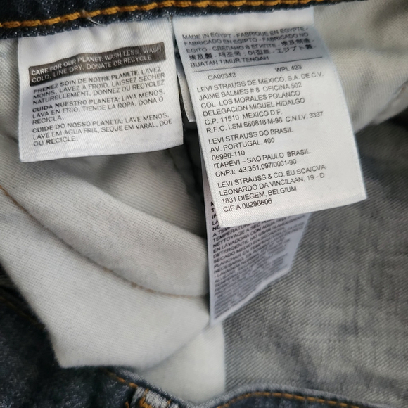 Levi's 559 Jeans 38/34 Men's Excellent Condition - Picture 6 of 10